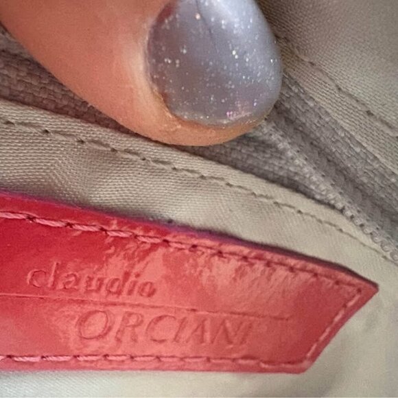 Vintage ORCIANI Patent Leather Handbag in Pink - Picture 4 of 4